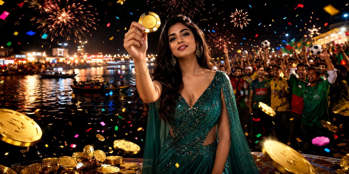 বরিশালের রাতের বাজারে লটারি ও ভাউচার উৎসবের আনন্দময় পরিবেশ
