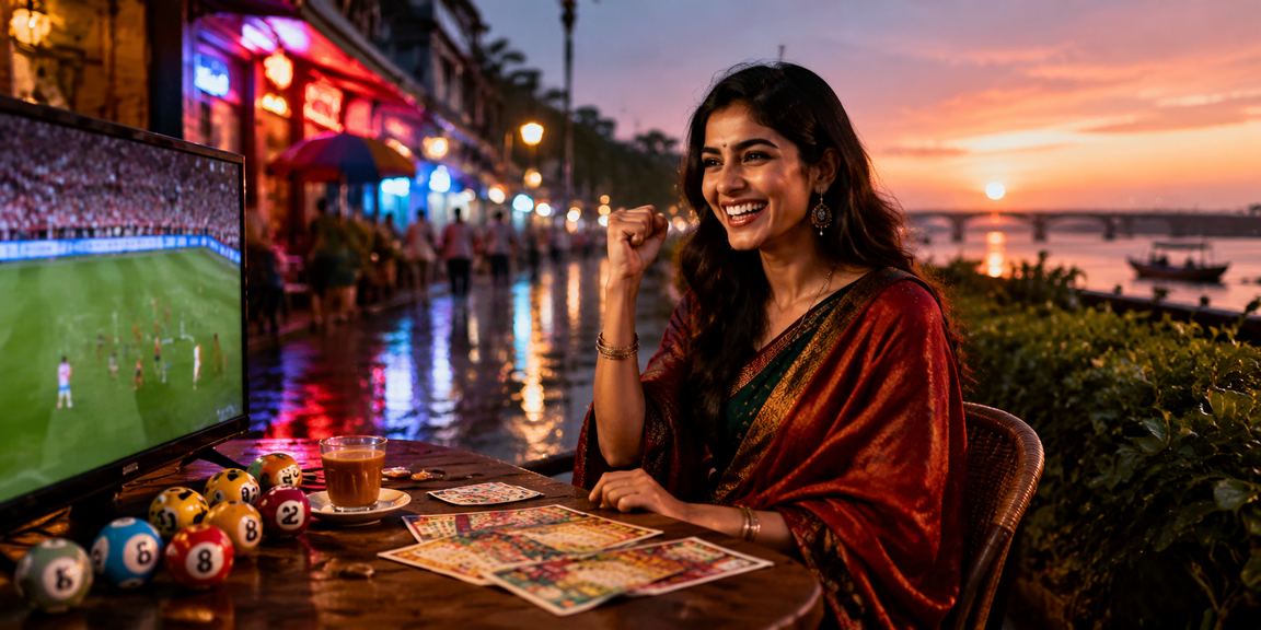 রাজশাহীর চা বাগানে লটারি ও অনলাইন বিনোদনে মনোযোগী একজন ব্যবহারকারী