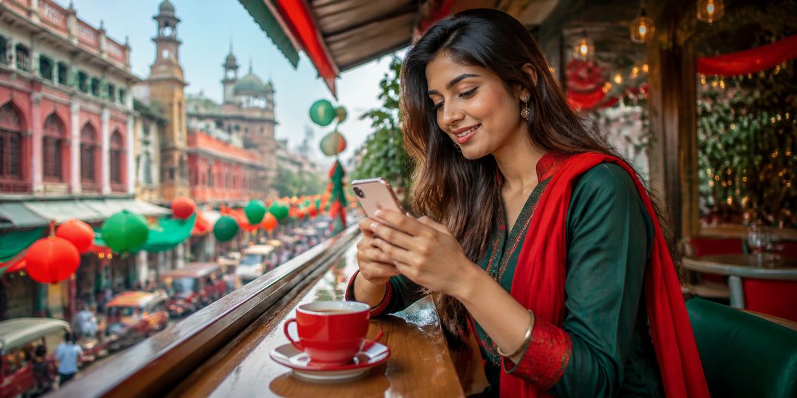 রাজশাহীতে মোবাইল ক্যাসিনোতে লাল সবুজ রঙে ভাউচার অফার দেখছেন একজন ব্যবহারকারী